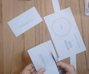 Template ausschneiden