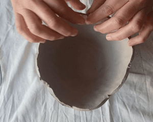 handgeformter Becher