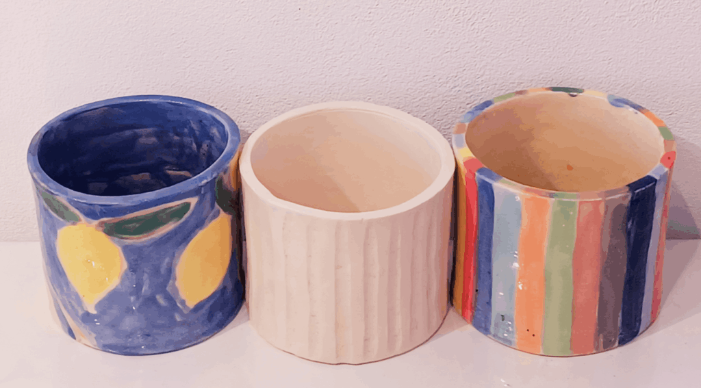 3 Becher